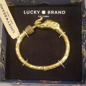 Lucky Brand elephant bangle bracelet